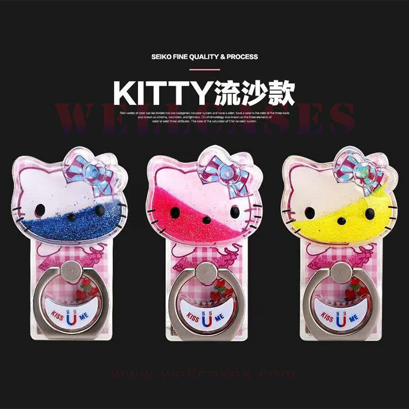 Держатель для телефона Kitty с капающим маслом