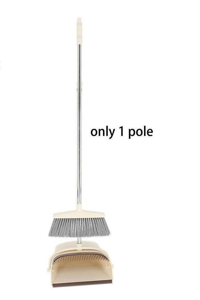 Folding and Windproof Dustpan and Broom Set Factory Direct Selling