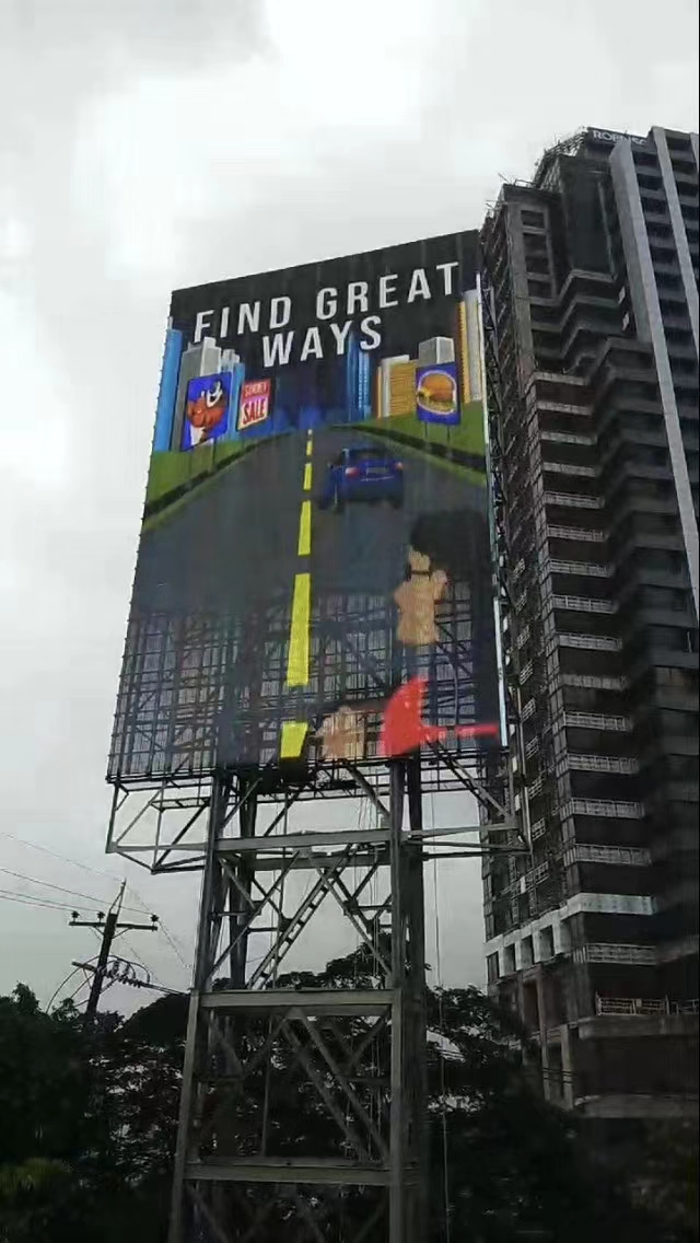 Innovative Transparent Window Outdoor LED Display Sign Manufacturers for Glass LED Wall