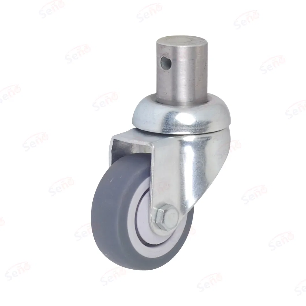 Fix/Swivel/with Brake Wheel Custom TPR Wheels Medical Light Duty Caster with Cheap Price