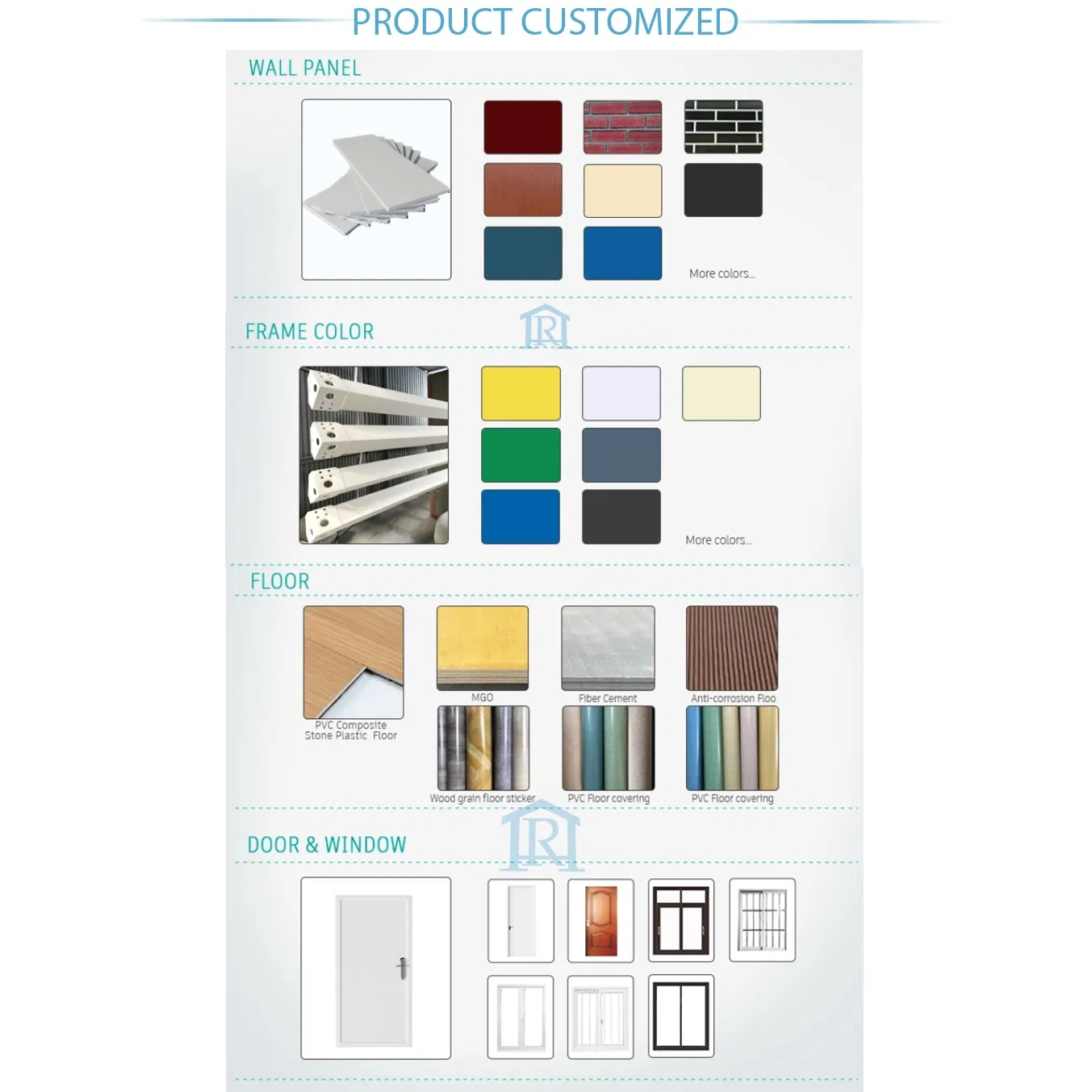 Customizable Insulation Hurricane Protection Luxury Expandable Prefabricated Folding Container House