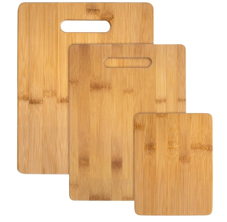 Trendy Wood Design Cheese Board Bamboo Product Nice Set