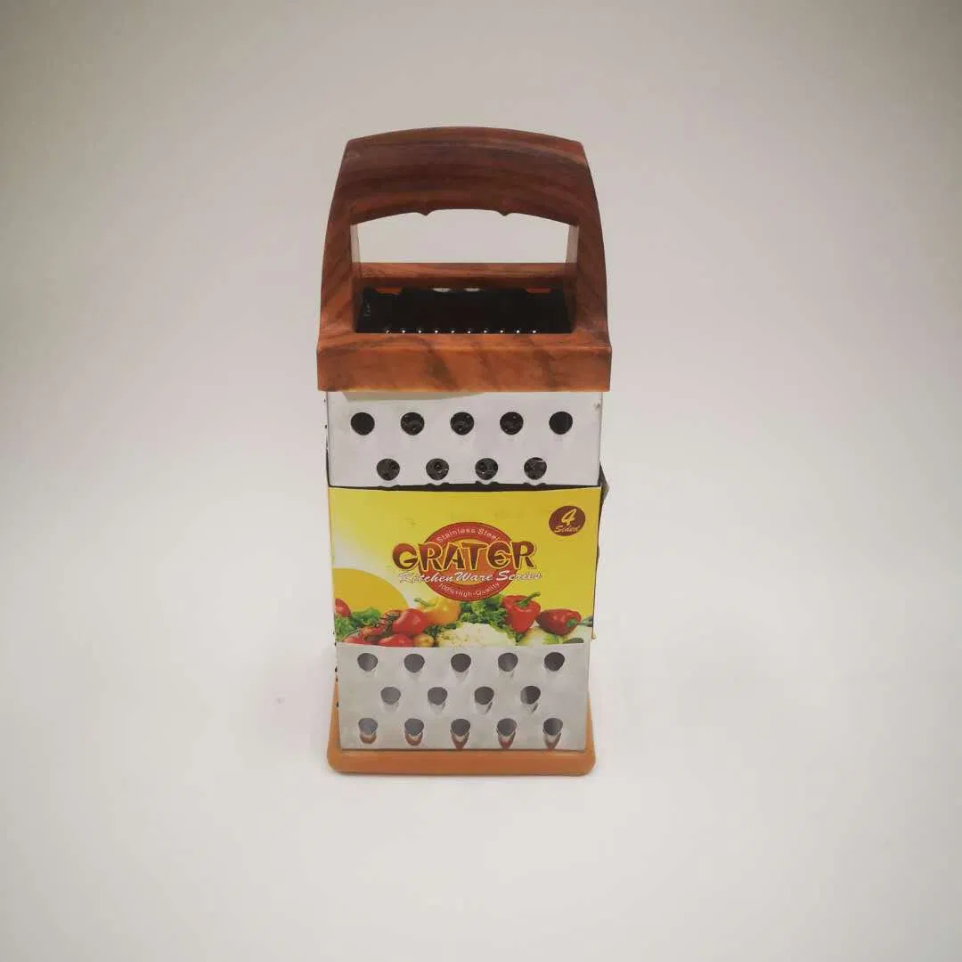 Деревянная 4-сторонняя тёрка для овощей и сыра