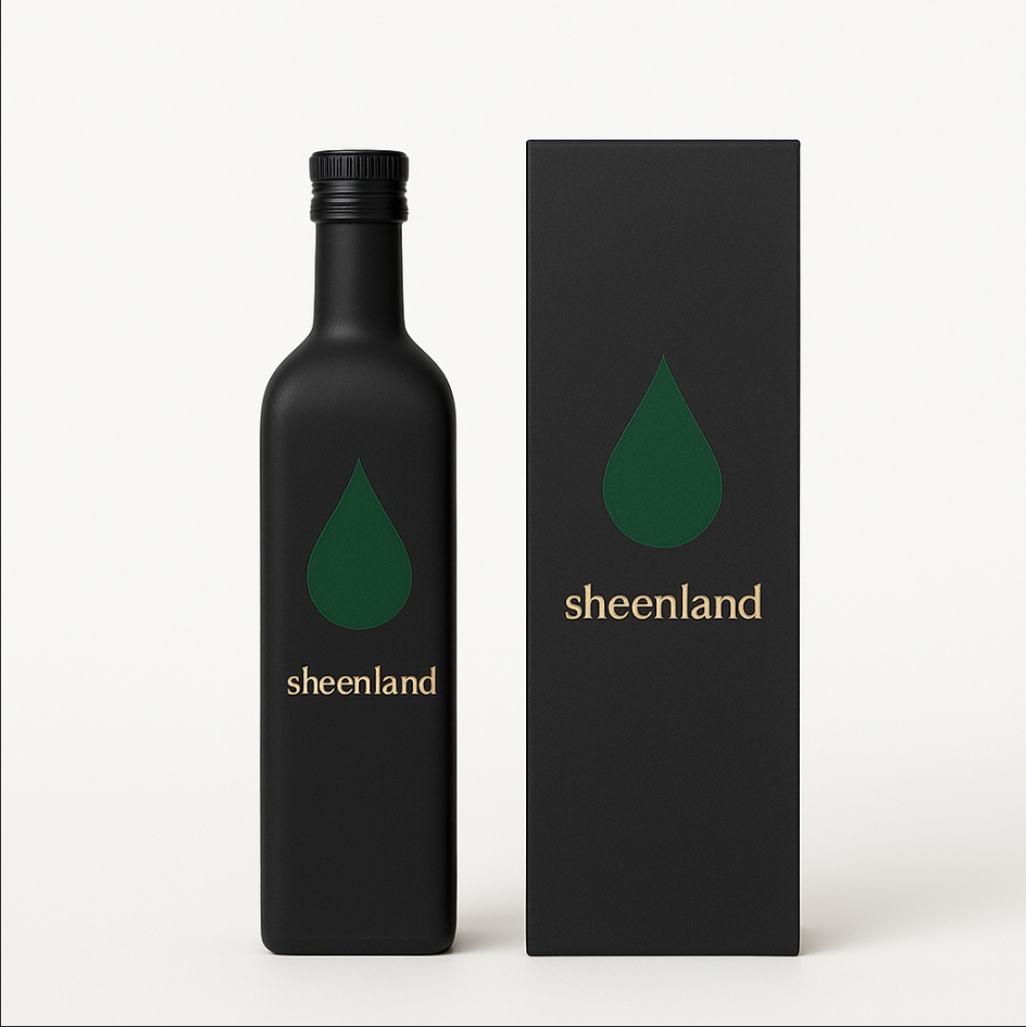 250ml 500ml 750ml 1000ml Matte Black Empty Olive Oil Glass Bottle