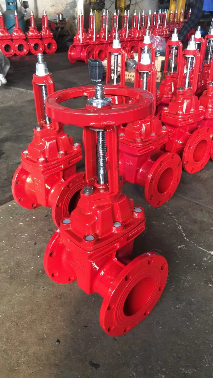 China Manufacturer Cast Iron Cast Steel Resilient Seated Rising Stem Wedge Gate Valve