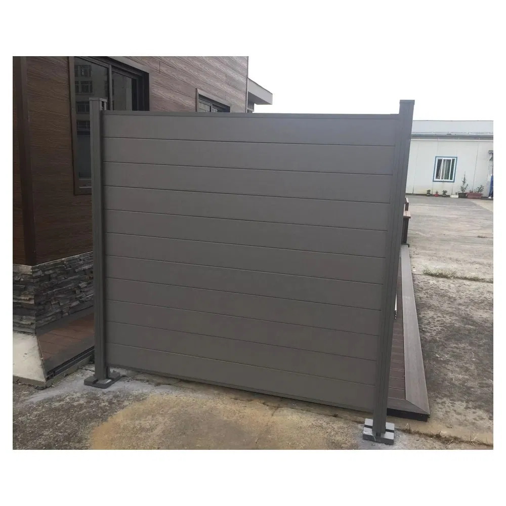 Wood Plastic Easily Assembled Customized WPC Garden Design WPC Garden Fence