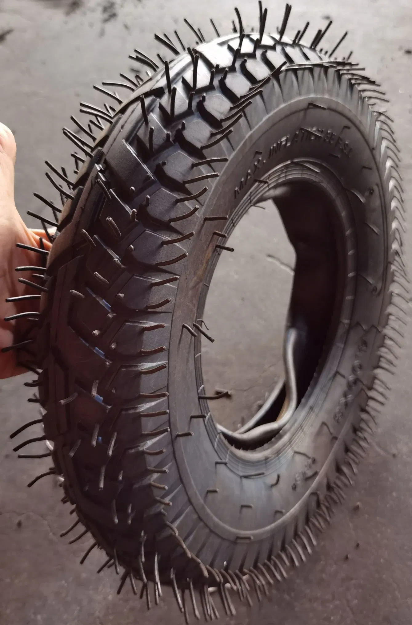 High Quality 16 Inch 4.80/4.00-8 4.00-8 Wheels for Pneumatic Tyre Wheelbarrow