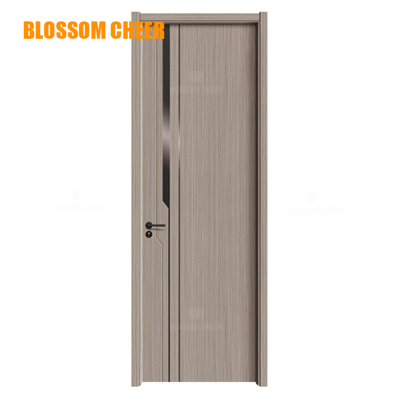 Premium Interior Fire Safety Carbon Crystal Plate Door