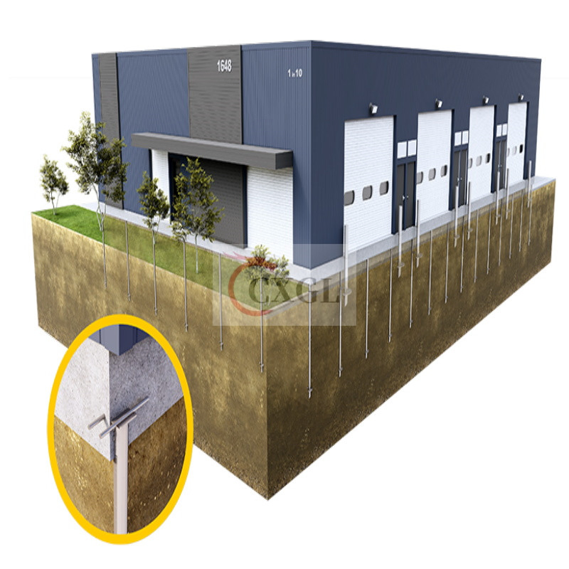 Винтовые сваи и анкеры для фундамента дома или причала