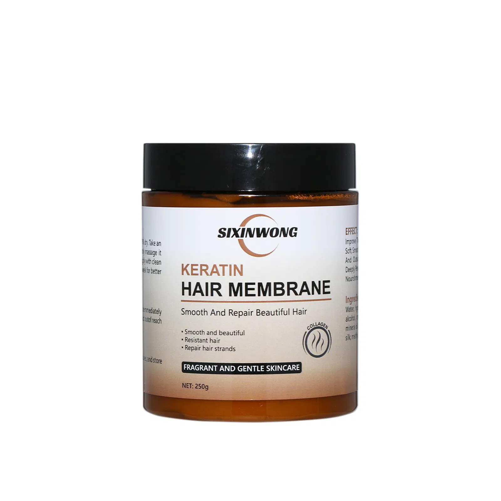 Beauty Cosmetics Keratin Hair Membrane Natural Moisturizing Deep Cuticle Care Hair Mask