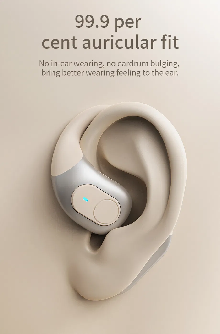 Supplier of in-Ear Bluetooth 5.3 Headphones Digital Wireless Earbuds with Noise Reduction