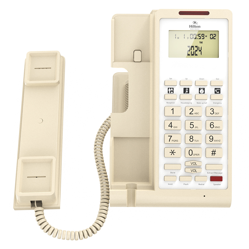 Hot Selling Guestroom Hotel Telephone and Analog Phone for 5 Star Hotel