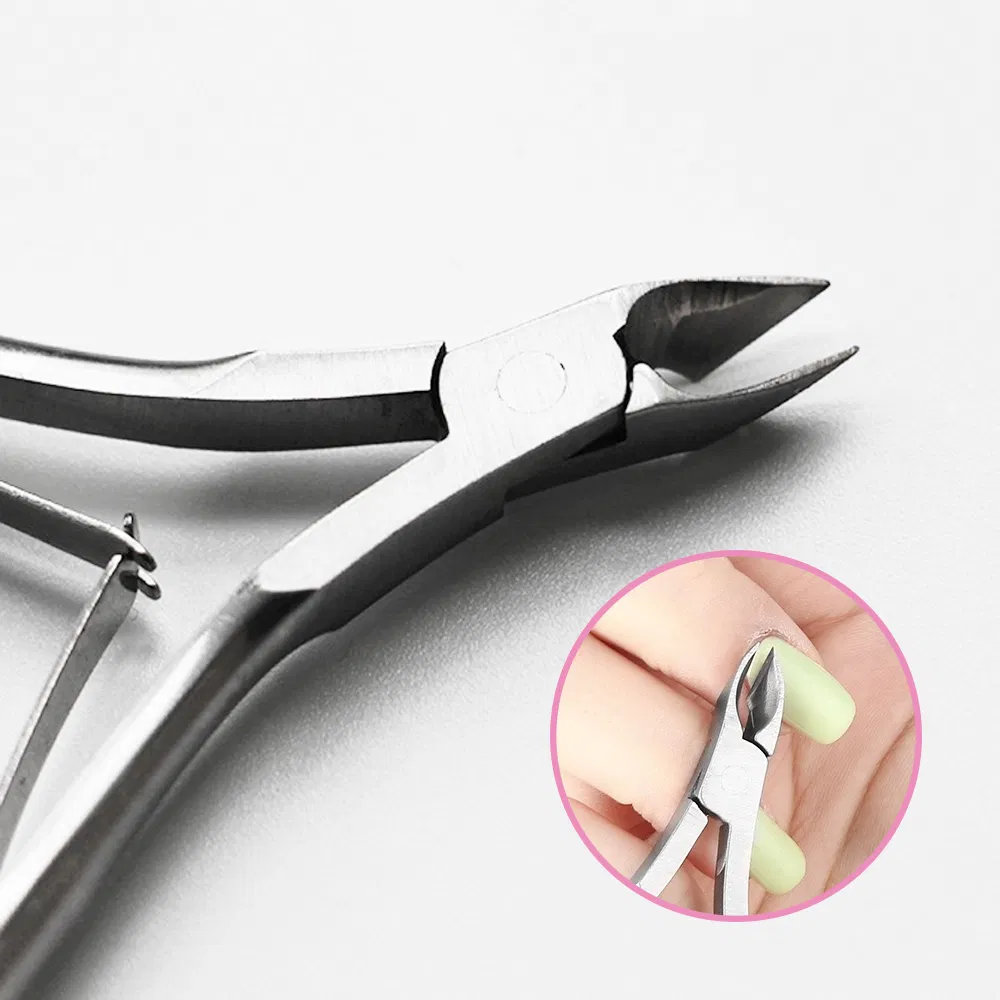 Stainless Steel Pedicure Manicure Care Scissors Tools Nail Art Nipper Professional Sharp Cuticle Cutter