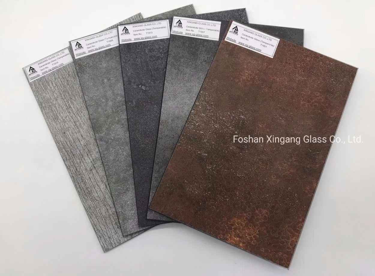 Temperable Decorative Glass Enameled Glass Art Glass Outdoor Furniture Glass