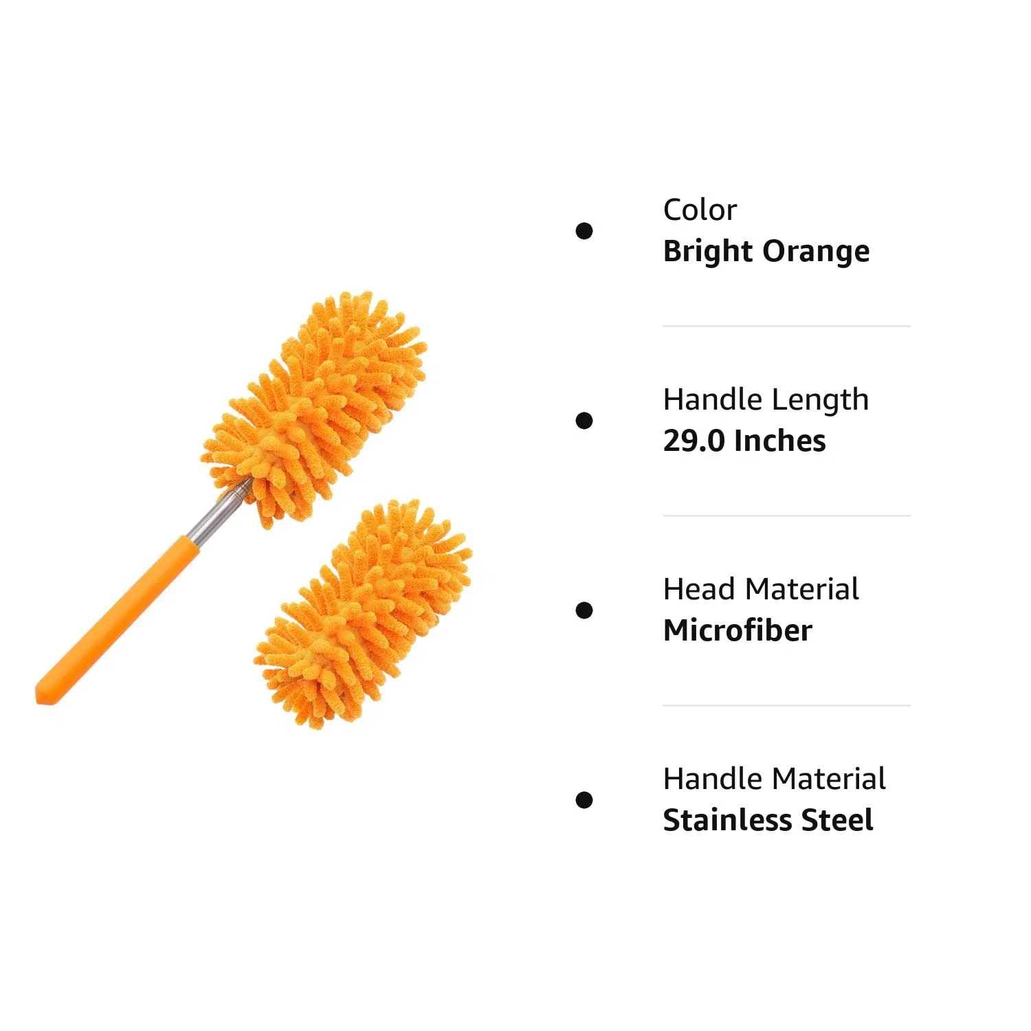 Cleaning Tukuos Hand Washable Replaceable Head Extendable Pole Detachable Supplies Microfiber Duster