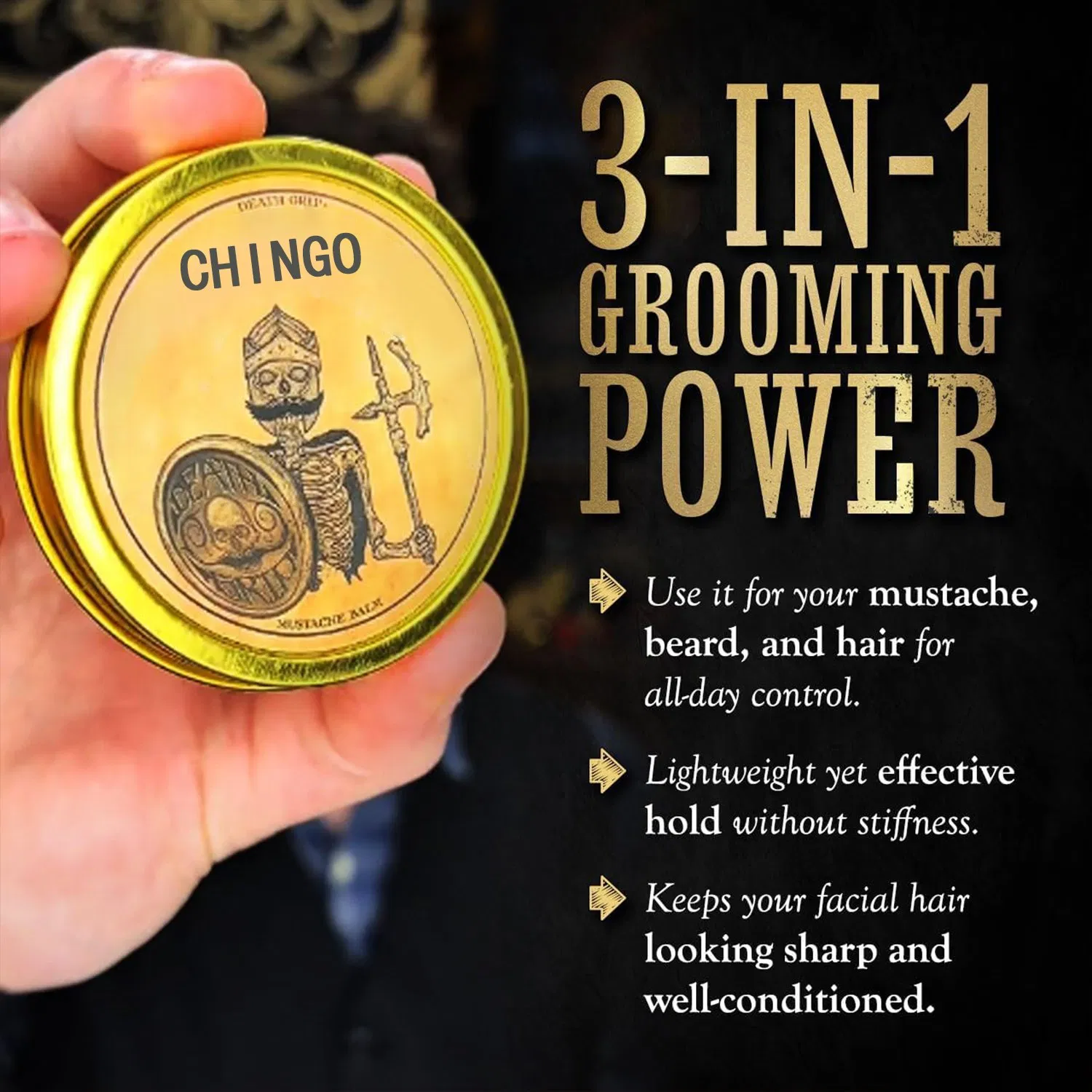 Wallet-Friendly Beard Balm Simple Apply Delivers Long-Lasting Density