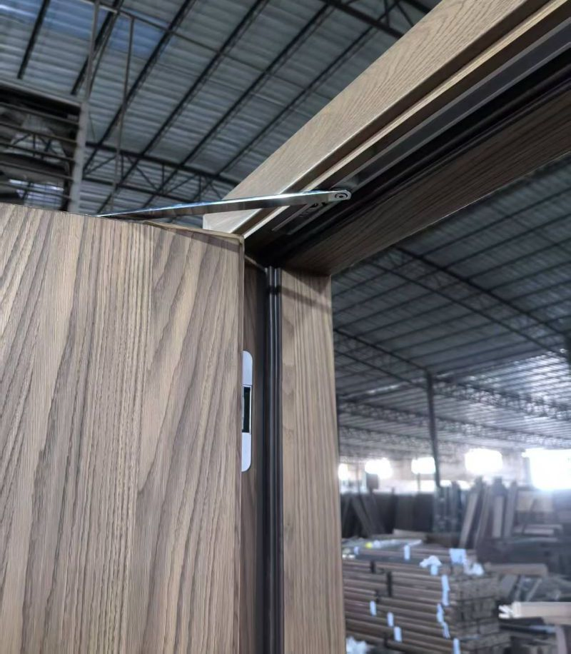 High-Quality Solid Wood Door with American White Oak Panels