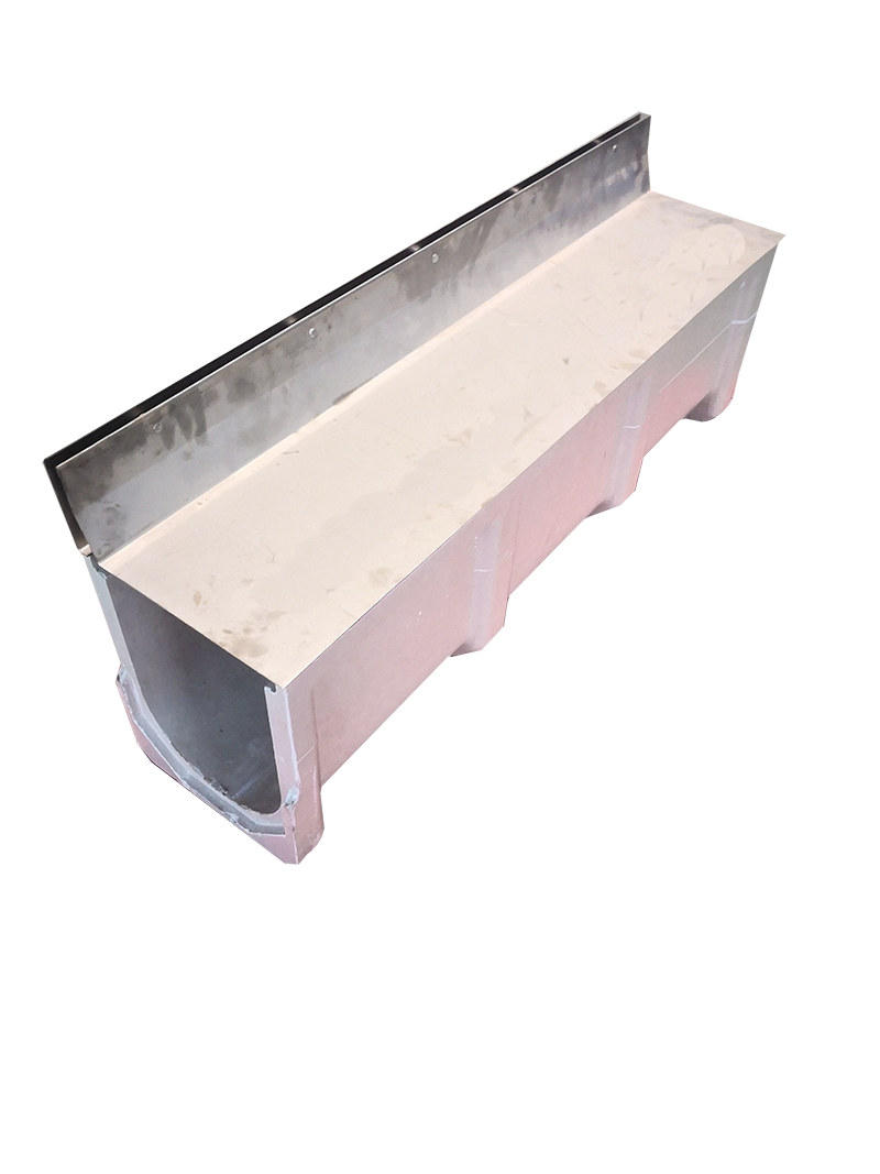 Outdoors Stainless Steel Grate Drains Profile Plastic Road Drainage Channel