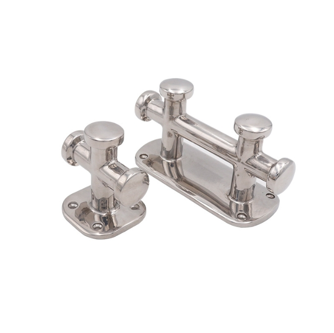 Customized Marine Hardware 316 Stainless Steel Double Cross Marine Mooring Bollards