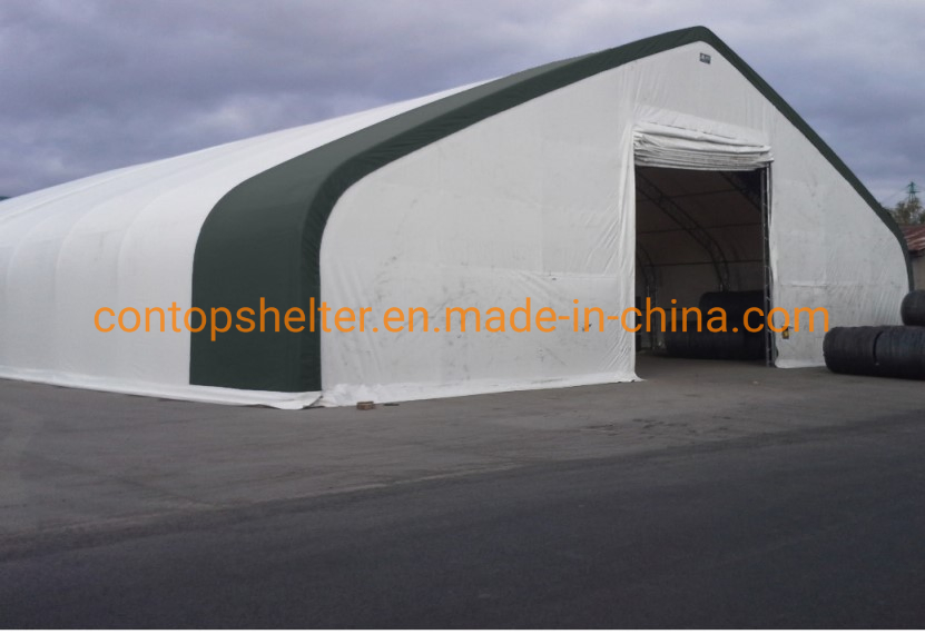 Industrial Storage Shelter PVC Cover Garage Bus Tent Steel Structure Warehouse