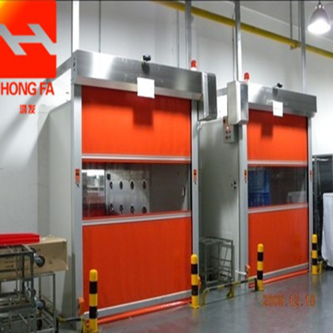 PVC High Speed Industrial Roller Shutter Door (HF-404)