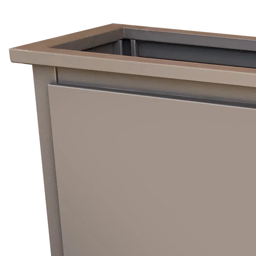 Large Rectangle Planter Box Outdoor Planters Wholesale Flower Tree Pots Classic Planting Carton Light Weight High Planter