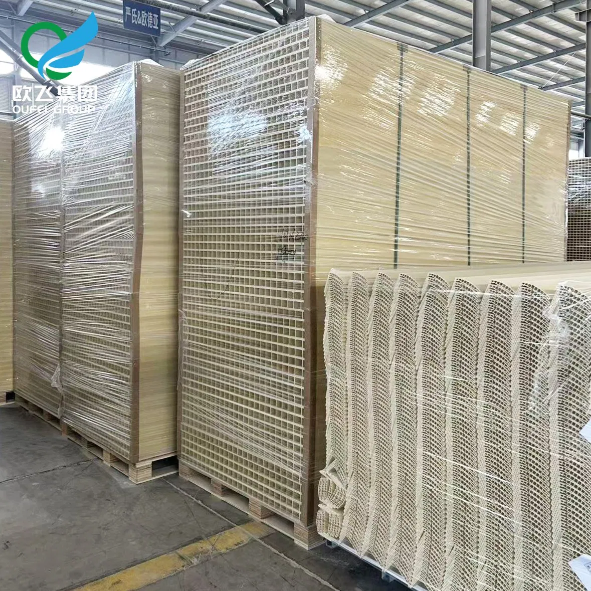 Fireproof Termite Resistant Hollow WPC Door Panel 35mm, 40mm, and 45mm