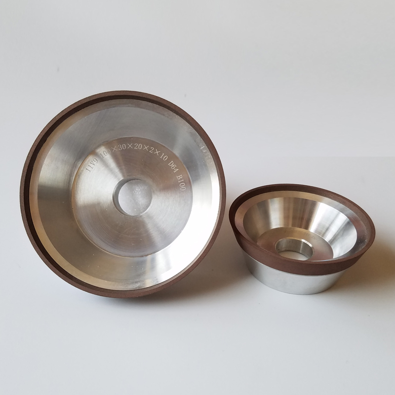 Алмазные шлифовальные круги 11V9, 12V9 для ЧПУ