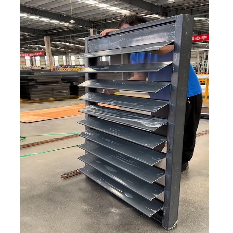 Australia Adjustable Ventilation Grilles Motorized Blades Outdoor Shutter Sun Aluminum Louver