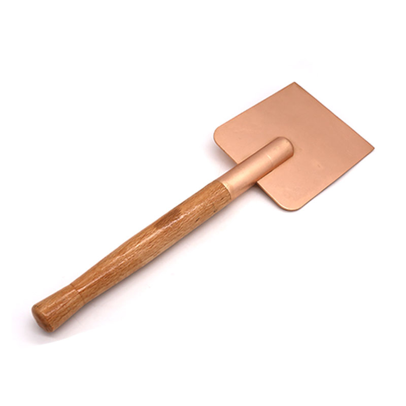 Wedo 18.5" Non-Sparking Scraper Multi-Function Scraper Floor Scraper Wooden Handle Beryllium Copper