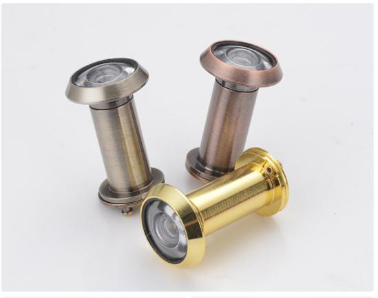 Wood Door Hardware Accessories 160 Degree Peephole Door Eyes Security Peep Hole Viewer