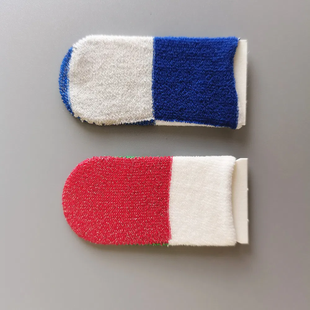 Anti Slip Thumb Sleeves E Sport Gaming Silver Fiber Finger