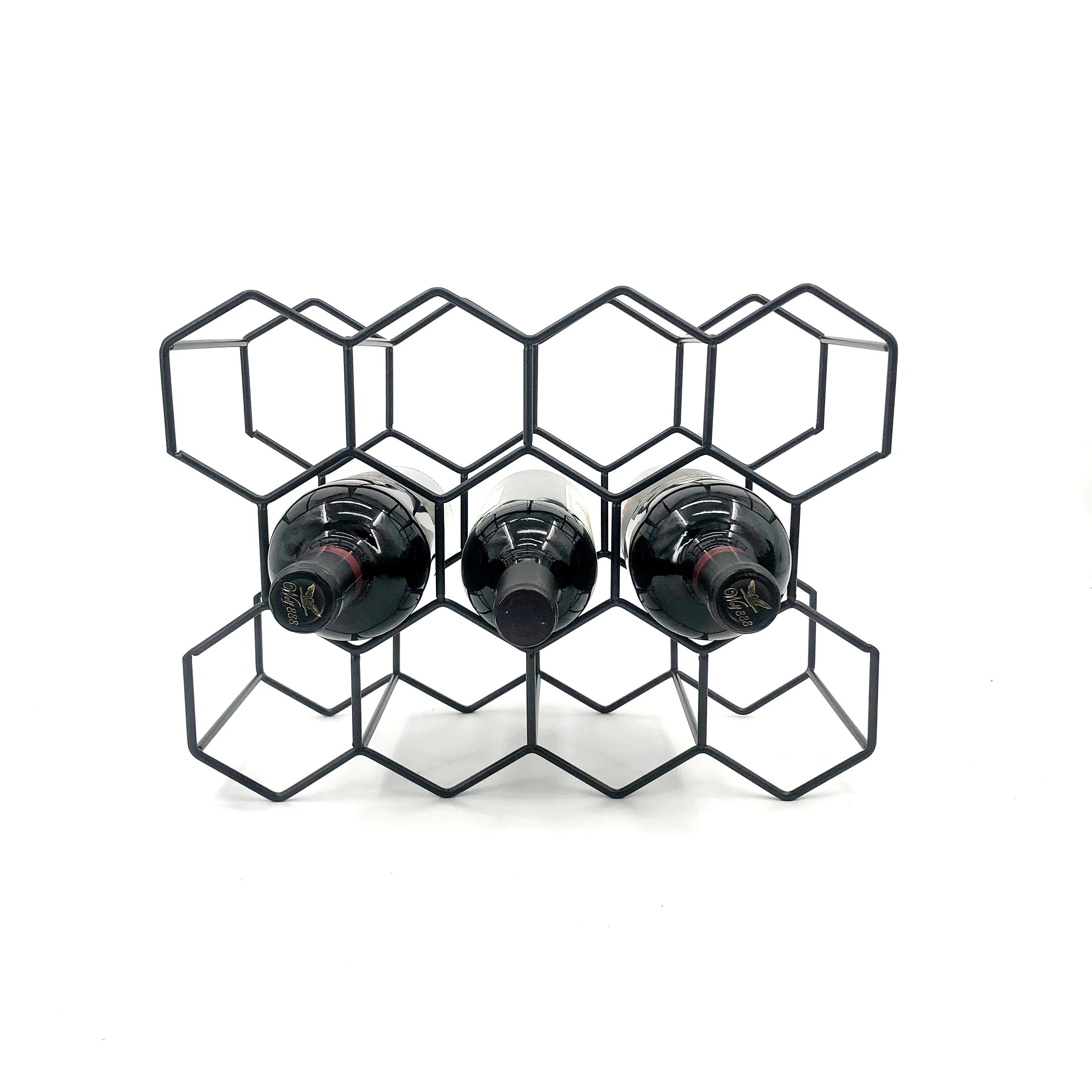 Factory Direct Supply Functional Countertop Stylish Bottle Holder Wall Mounted Floating Storage High Specification Tabletop LED Wine Display Shelf