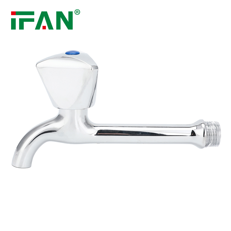 Смеситель Ifan 1/2'' с пластиковым сердечником и треугольной ручкой