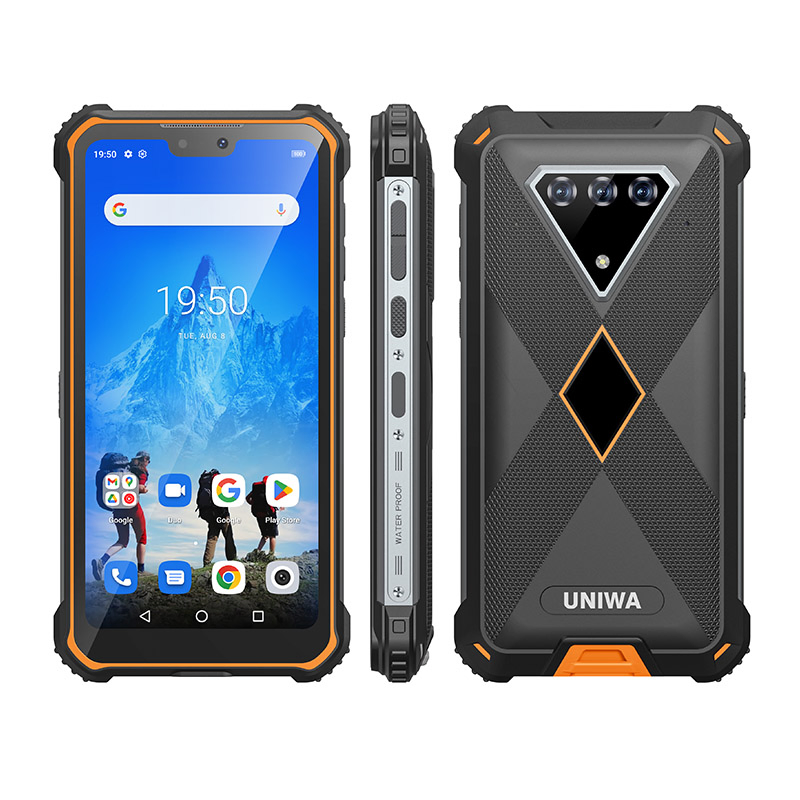Uniwa F910 6.23 Inch FHD IPS IP68 Waterproof Android Smartphone with NFC