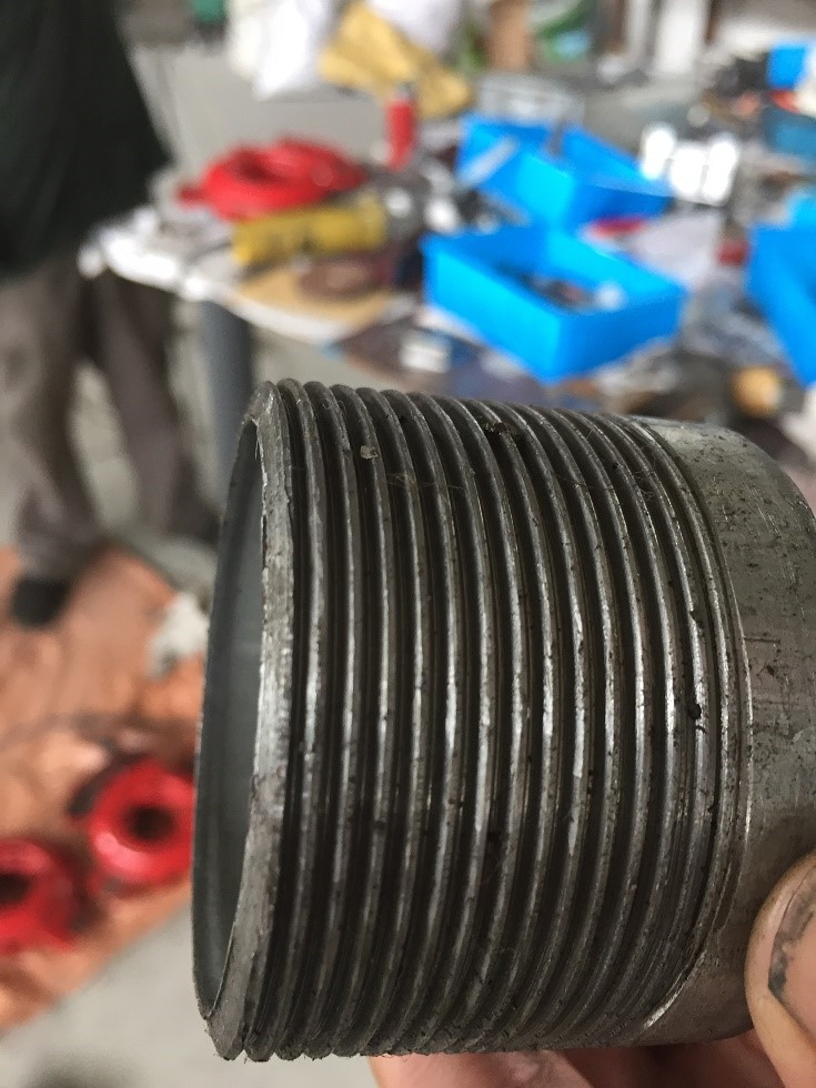 Z1t-SD100f High-Power Electric Pipe Threading Machine with Working Range 1/4"-4"