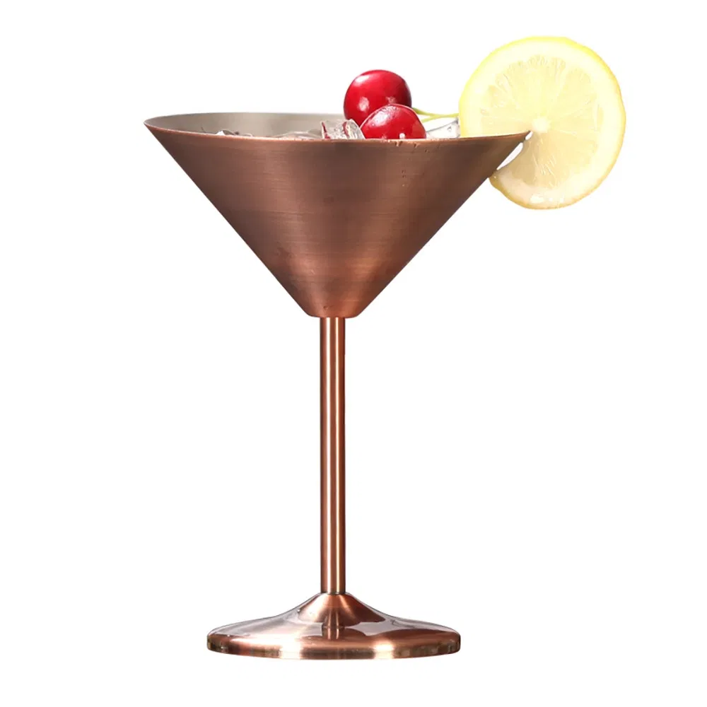 Стальной бокал для мартини Elegant Wine Goblet