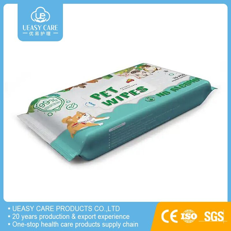 Unisoft Material Wet Tissue Toilet Flushable Wipes with Private Label