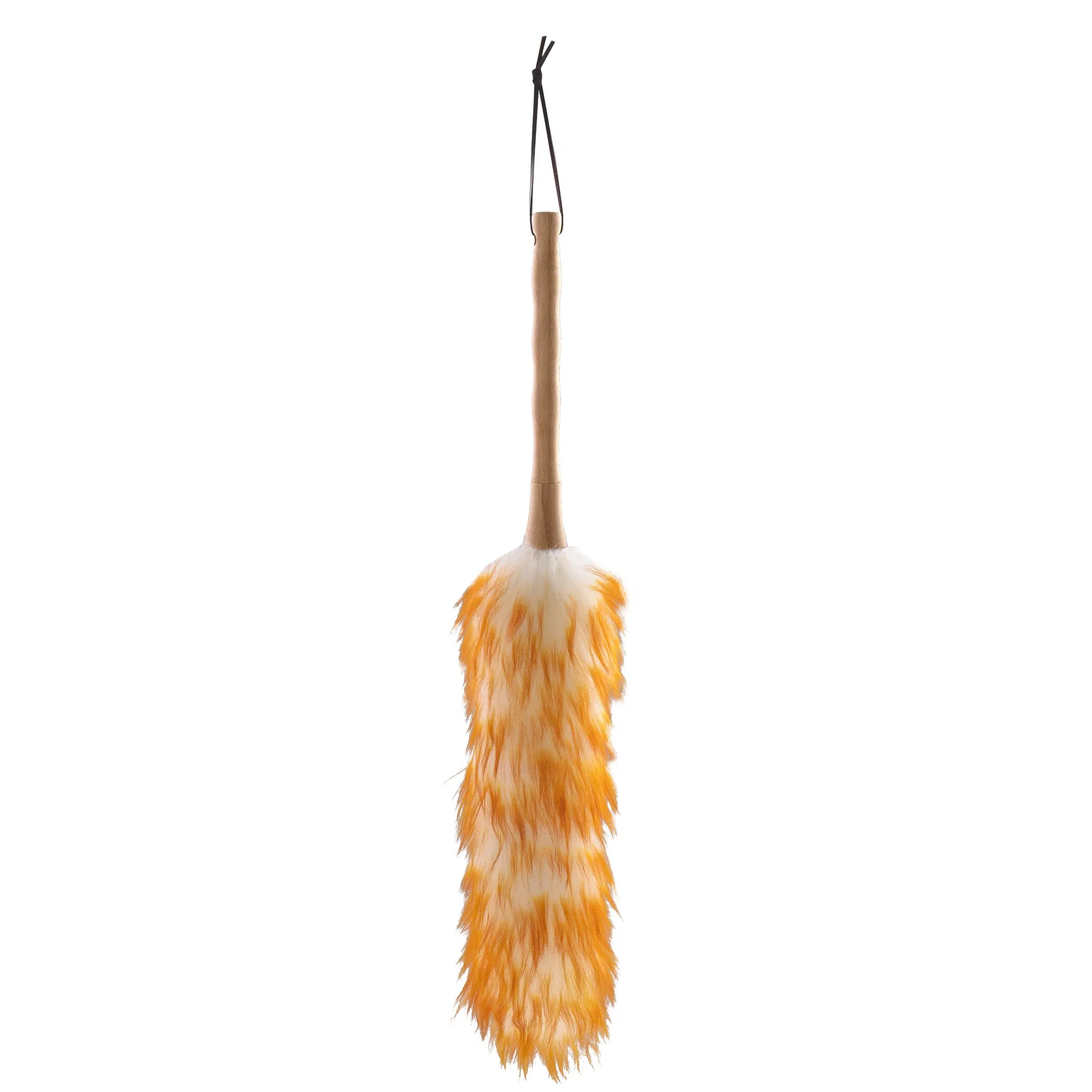 Durable Flexible Soft Scalable Microfiber Cleaning Cleaner Bamboo Handle Large Surface Static Fleece Dusting Cleaner with Handle for Furniture Duster