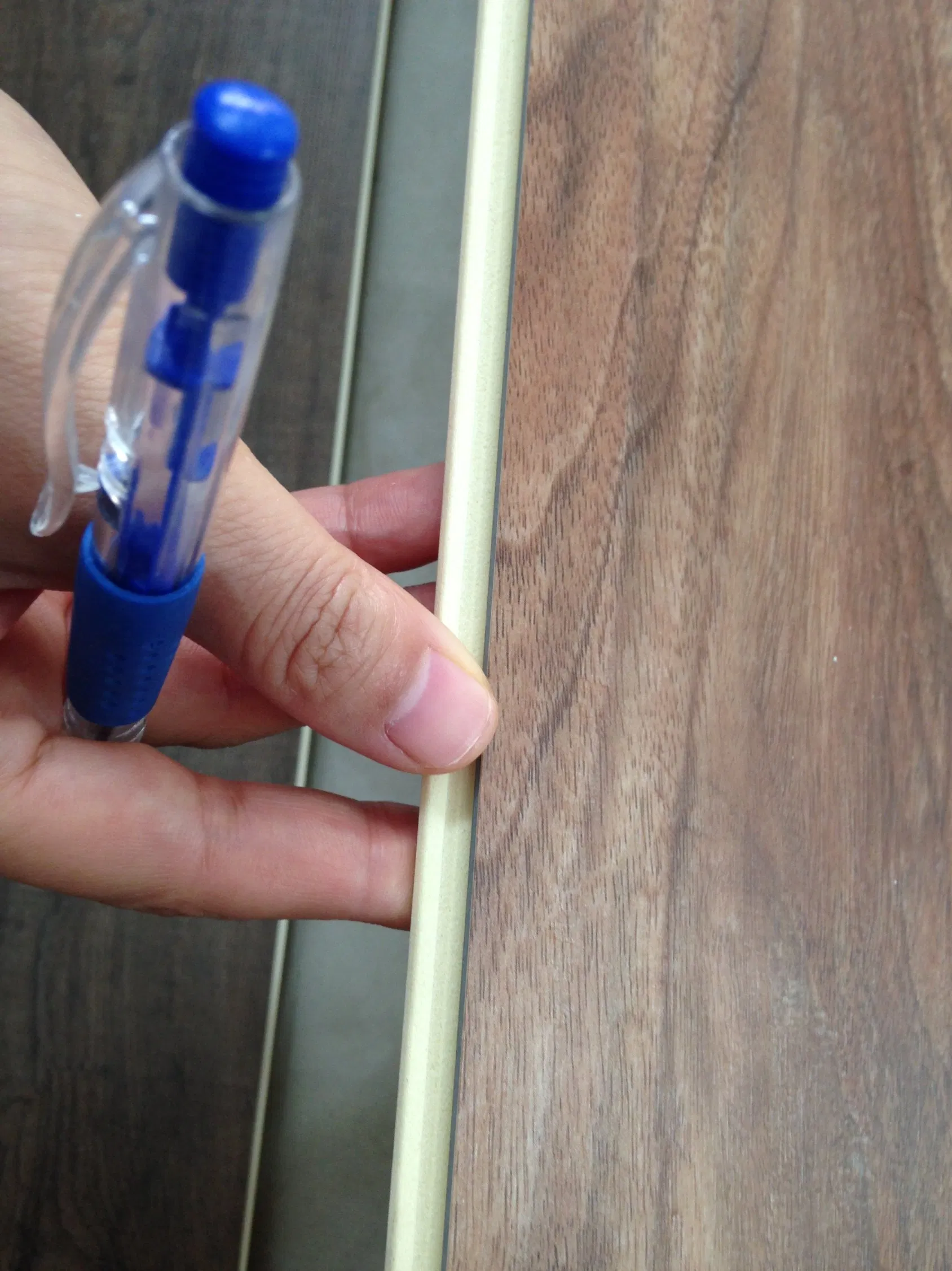 WPC-плитка для пола, клик-замок, 5.5 мм