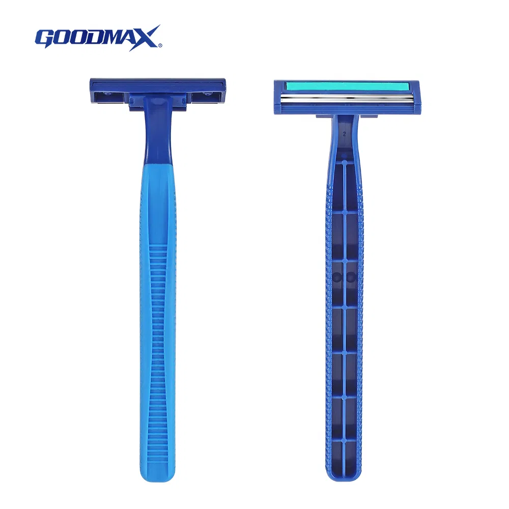 Open Back Twin Blade Shaving Razor