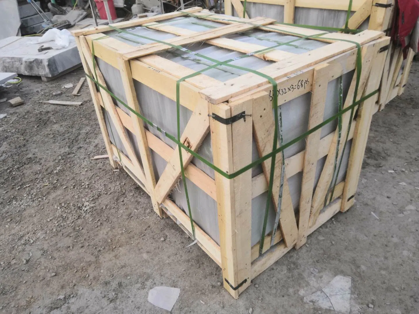 Garden Paver Natural Stone Black Grey Basalt / Lava Stone