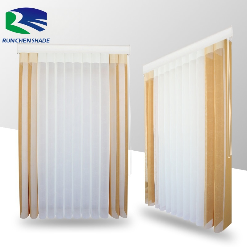 Custom Size Remote Control Labor Saving Motorized Automatic Dream Shade Vertical Blinds