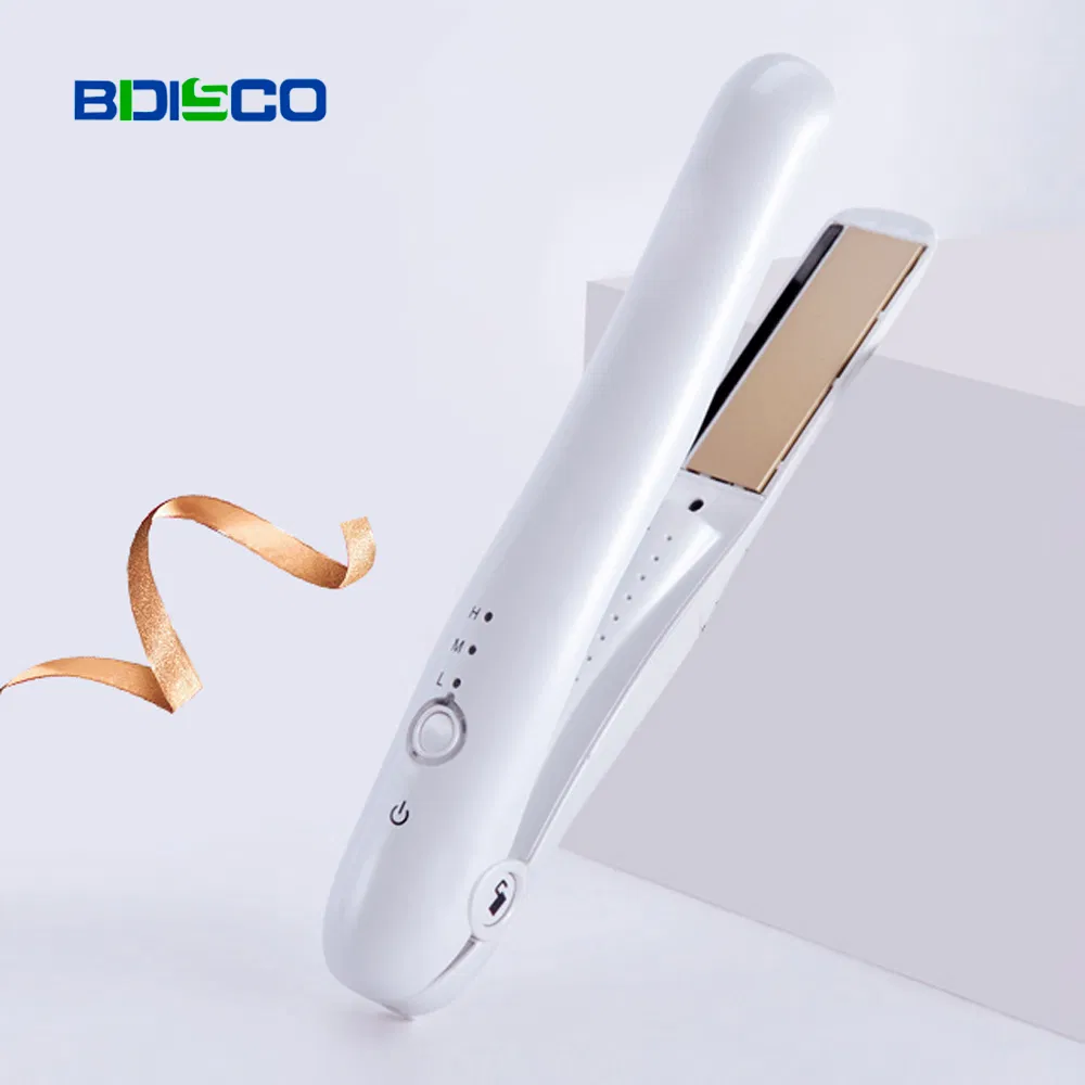 Bidisco Wireless Ceramic Flat Iron with PTC Nano Titanium