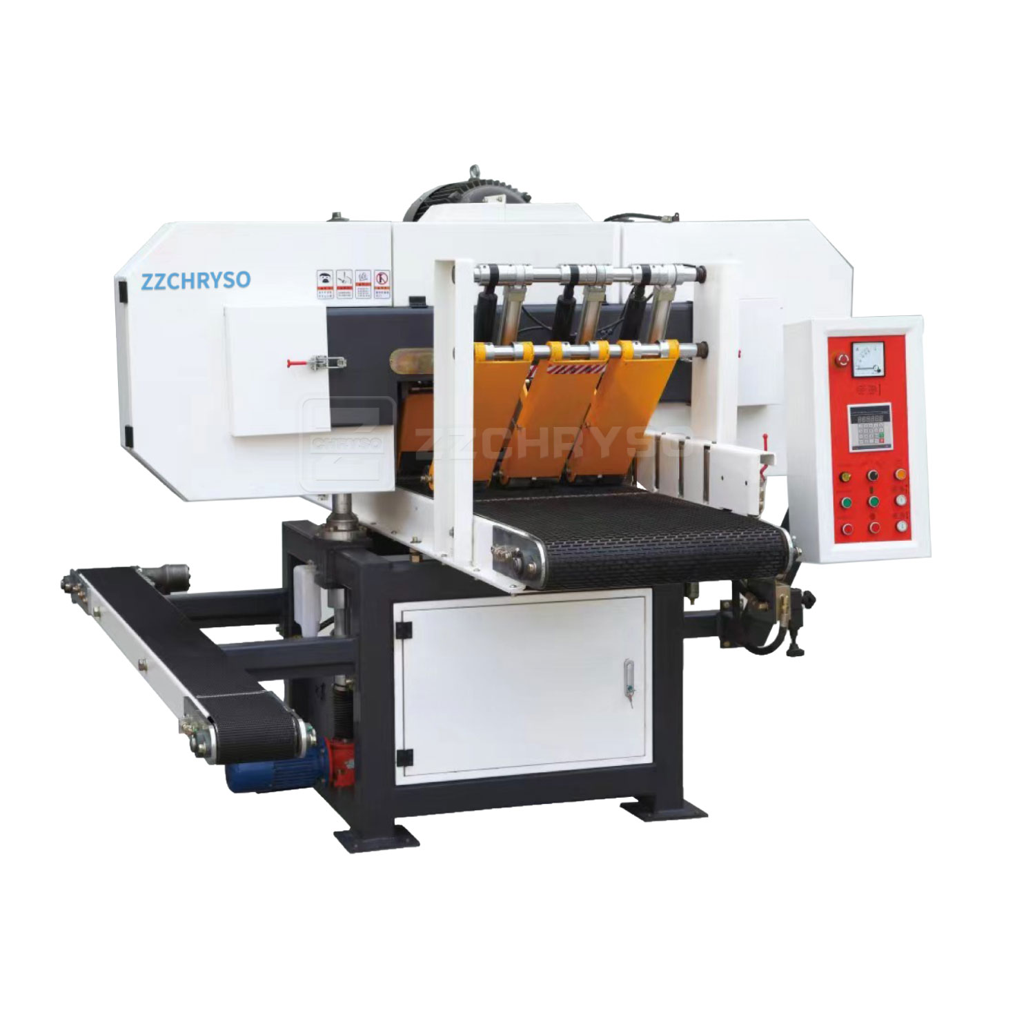 Ленточная пила по дереву горизонтальная для распиловки