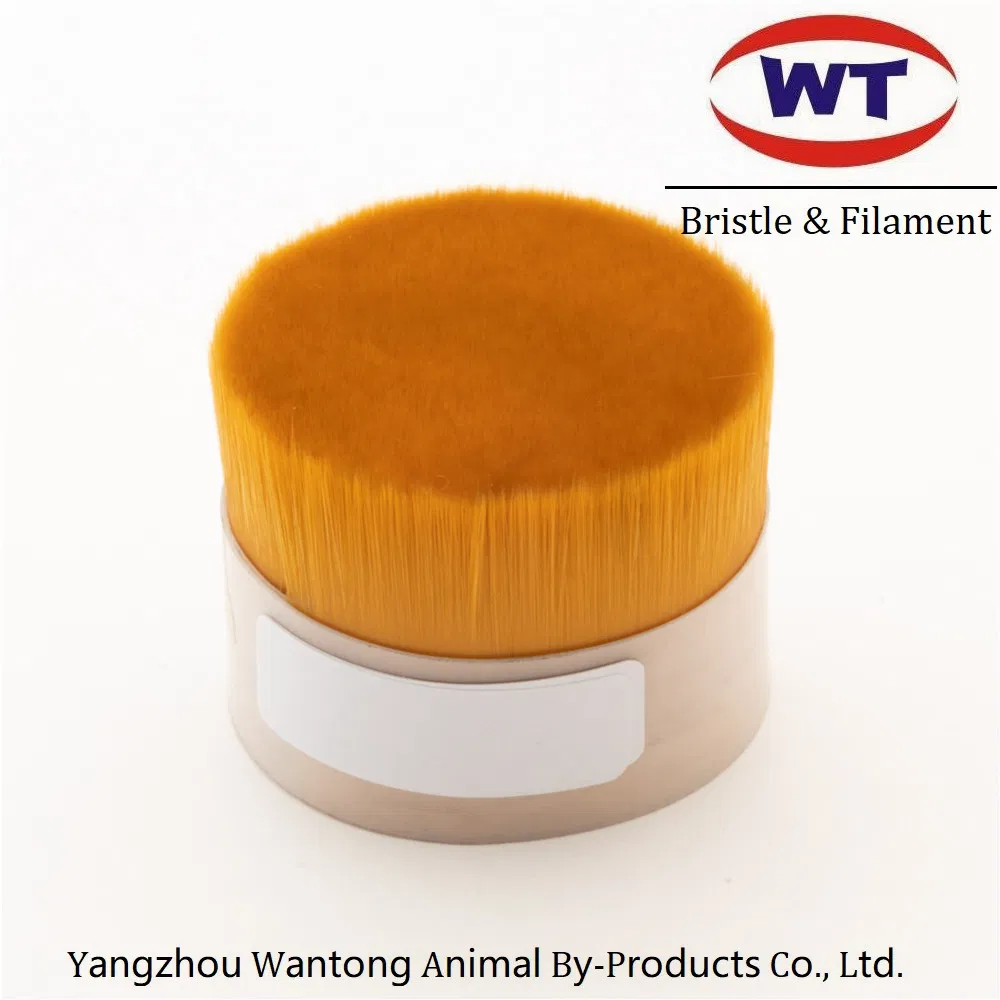 Premium Double Color PBT Tapered Brush with Synthetic Filaments for Makeup