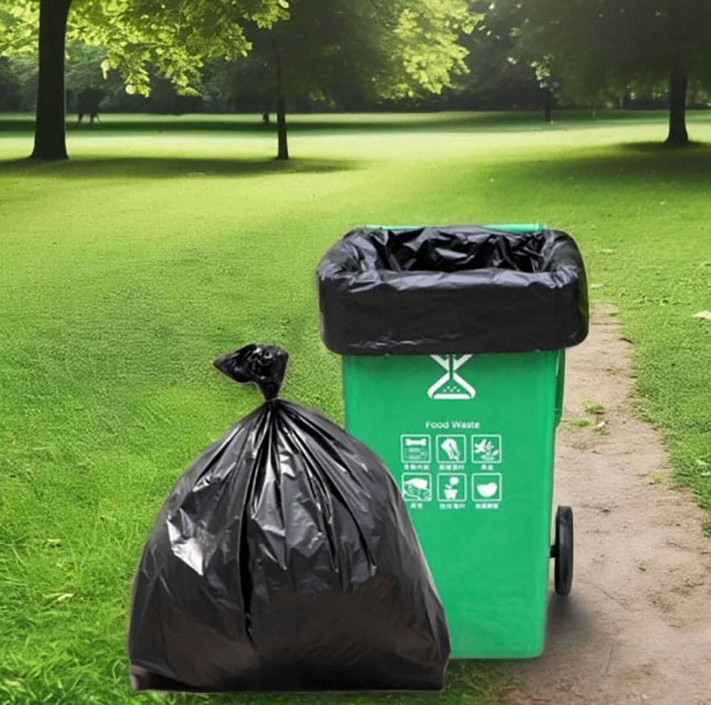 Heavy Duty Plastic Garbage Bags - Industrial & Household Kitchen Use Durable Home & Kitchen