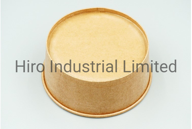 Food Grade Oil Resistance Disposable Paper Bowl for Salad Soup