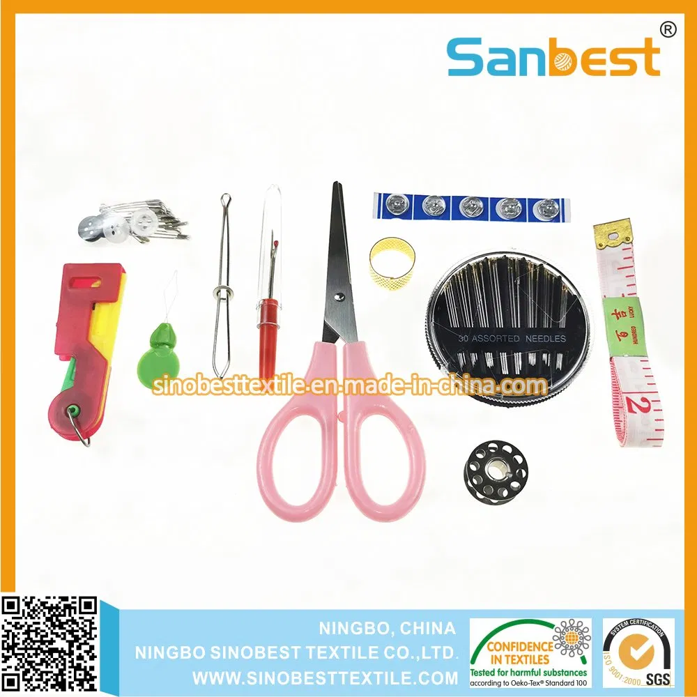 Sewing Kit with Complete Tools, Scissors, Tape Measure
