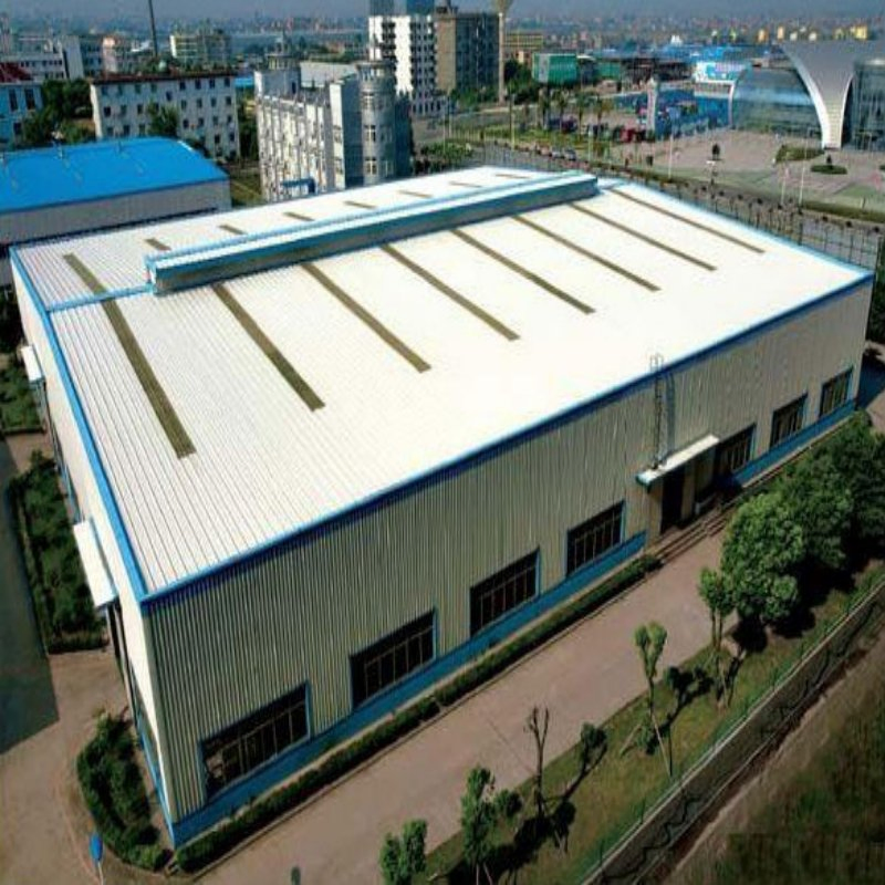 Energy-Efficient PU/EPS/Rock Wool Panel Insulated Steel Structure Warehouse for Longevity